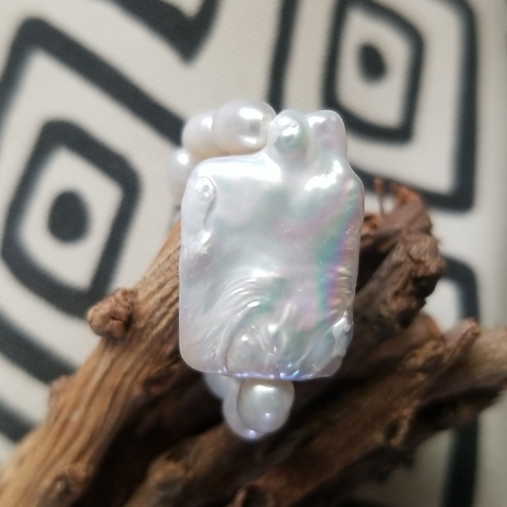 Natural Pearl Ring - Picture 6 of 10